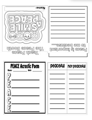 Peace Activity Book