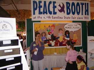 2005 Peace Booth.