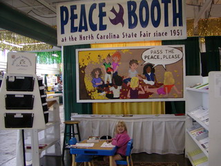 2005 Peace Booth.